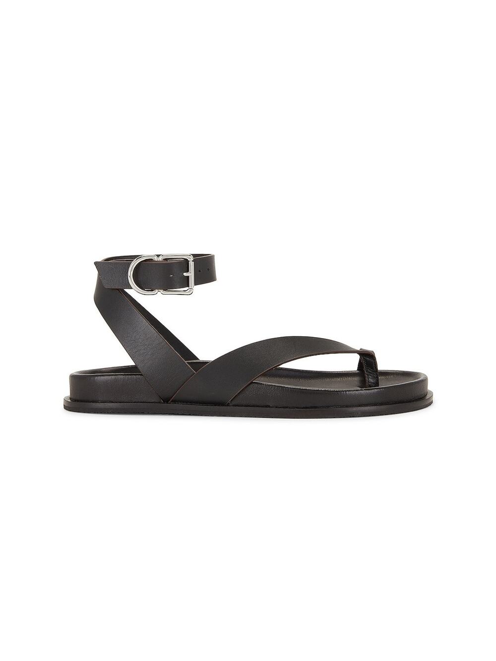 A'mmonde Atelier Strappy Black Agatha Sandals Size 8